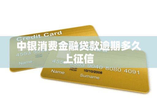 中银消费金融贷款逾期多久上征信