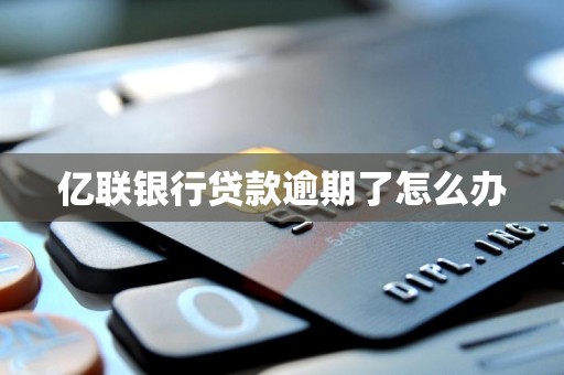 亿联银行贷款逾期了怎么办