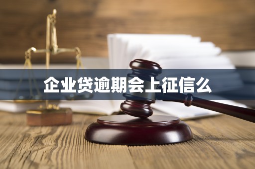 企业贷逾期会上征信么
