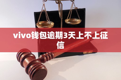 vivo钱包逾期3天上不上征信