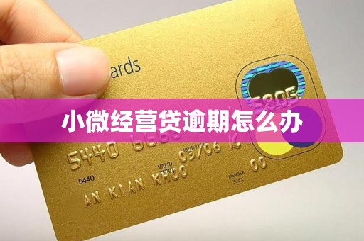 小微经营贷逾期怎么办 小微经营贷逾期怎么办