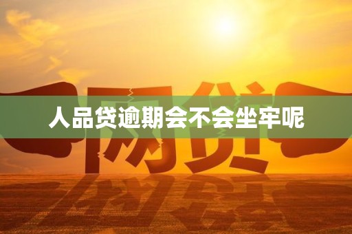 人品贷逾期会不会坐牢呢