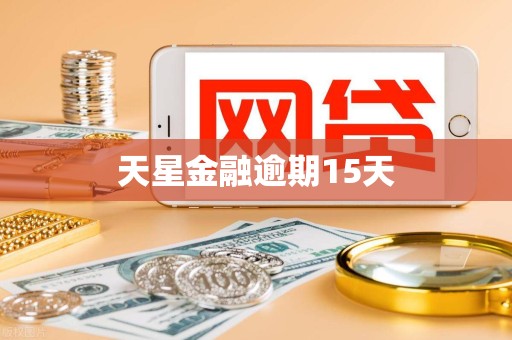 天星金融逾期15天