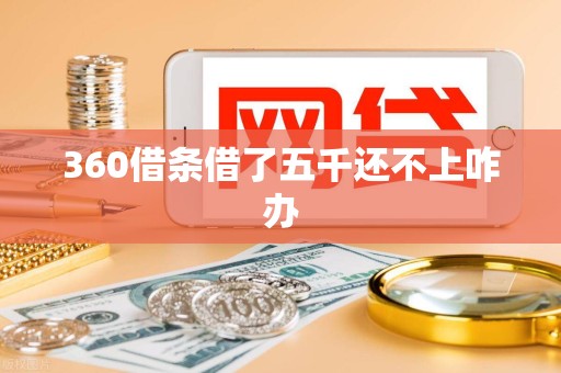 360借条借了五千还不上咋办