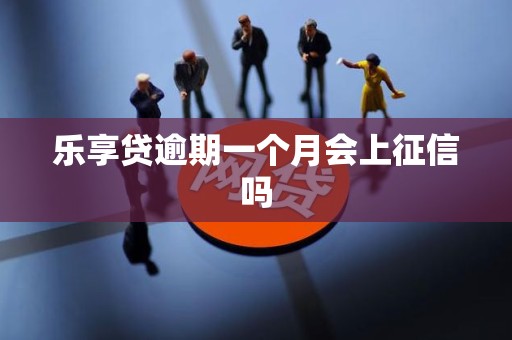 乐享贷逾期一个月会上征信吗