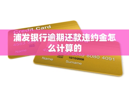 浦发银行逾期还款违约金怎么计算的