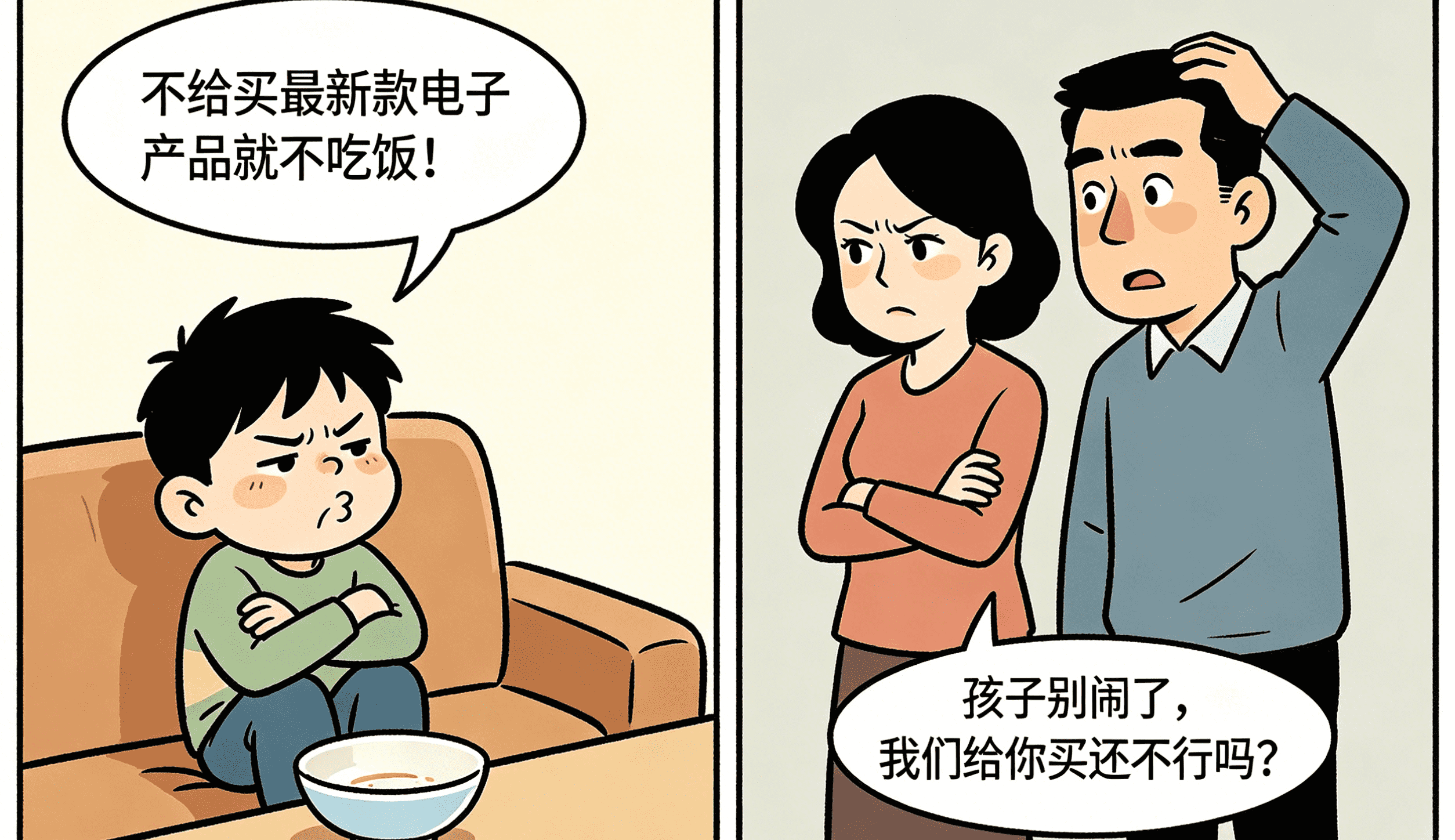 孩子叛逆不良行为讽刺漫画_结果.png 孩子叛逆不良行为讽刺漫画_结果.png