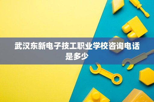 武汉东新电子技工职业学校咨询电话是多少 武汉东新电子技工职业学校咨询电话是多少
