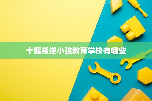 十堰叛逆小孩教育学校有哪些 十堰叛逆小孩教育学校有哪些