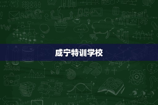 咸宁特训学校 咸宁特训学校