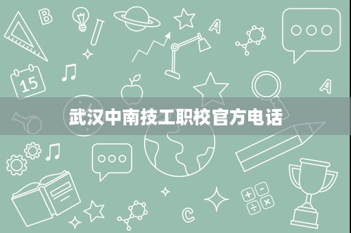武汉中南技工职校官方电话