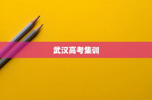 武汉高考集训