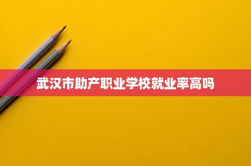 武汉市助产职业学校就业率高吗