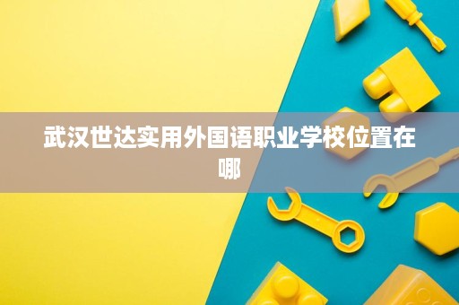 武汉世达实用外国语职业学校位置在哪