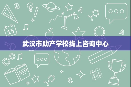 武汉市助产学校线上咨询中心