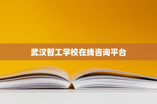 武汉智工学校在线咨询平台