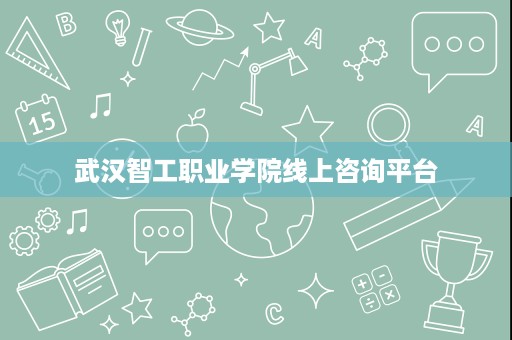 武汉智工职业学院线上咨询平台