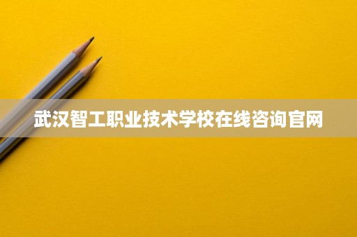 武汉智工职业技术学校在线咨询官网