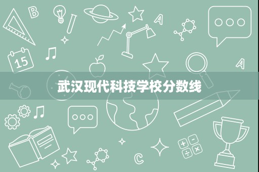 武汉现代科技学校分数线