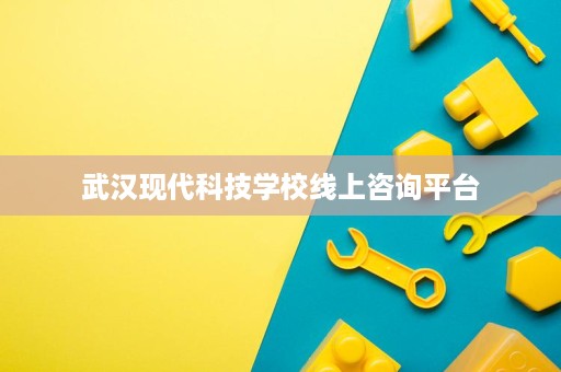 武汉现代科技学校线上咨询平台