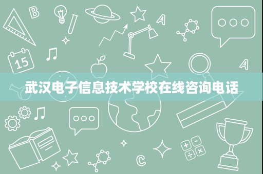 武汉电子信息技术学校在线咨询电话