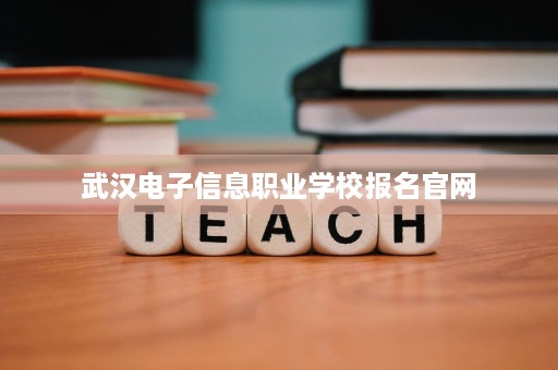 武汉电子信息职业学校报名官网