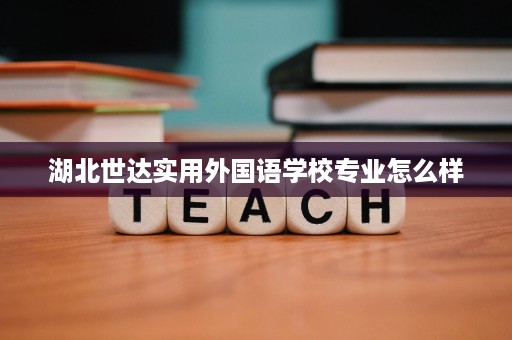 湖北世达实用外国语学校专业怎么样