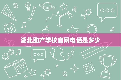 湖北助产学校官网电话是多少