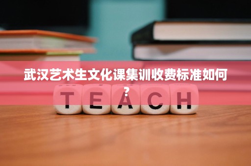 武汉艺术生文化课集训收费标准如何？