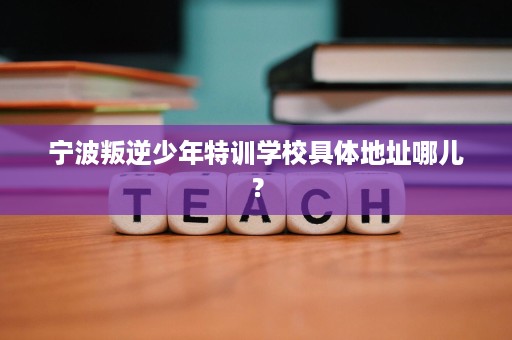 宁波叛逆少年特训学校具体地址哪儿？