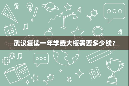 武汉复读一年学费大概需要多少钱? 武汉复读一年学费大概需要多少钱?