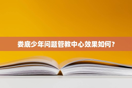 娄底少年问题管教中心效果如何? 娄底少年问题管教中心效果如何?