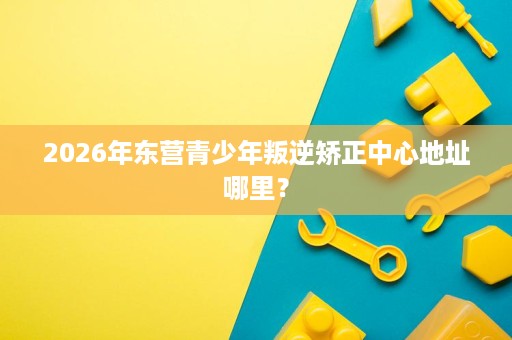 2026年东营青少年叛逆矫正中心地址哪里? 2026年东营青少年叛逆矫正中心地址哪里?