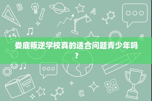 娄底叛逆学校真的适合问题青少年吗? 娄底叛逆学校真的适合问题青少年吗?