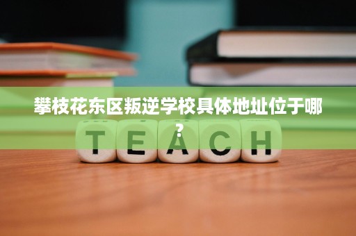 攀枝花东区叛逆学校具体地址位于哪? 攀枝花东区叛逆学校具体地址位于哪?