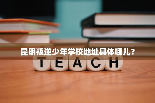 昆明叛逆少年学校地址具体哪儿？