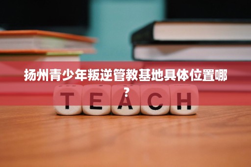 扬州青少年叛逆管教基地具体位置哪? 扬州青少年叛逆管教基地具体位置哪?