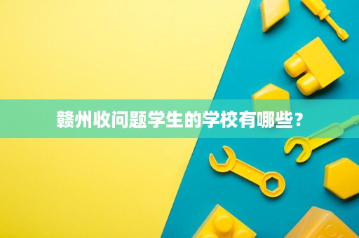 赣州收问题学生的学校有哪些？