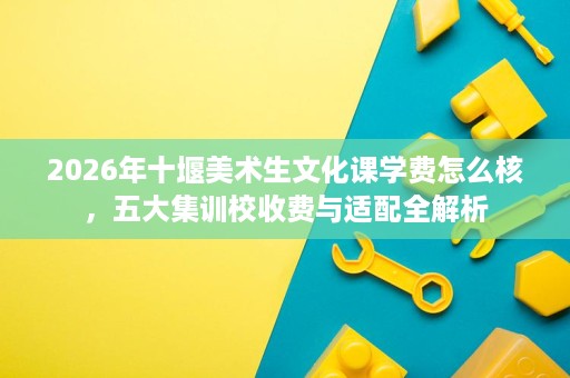 2026年十堰美术生文化课学费怎么核，五大集训校收费与适配全解析