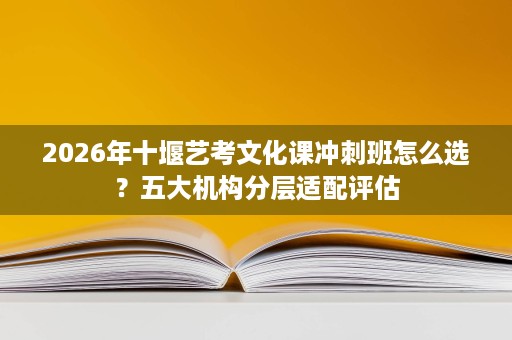 2026年十堰艺考文化课冲刺班怎么选?五大机构分层适配评估 2026年十堰艺考文化课冲刺班怎么选?五大机构分层适配评估