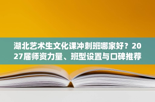 湖北艺术生文化课冲刺班哪家好?2027届师资力量、班型设置与口碑推荐 湖北艺术生文化课冲刺班哪家好?2027届师资力量、班型设置与口碑推荐