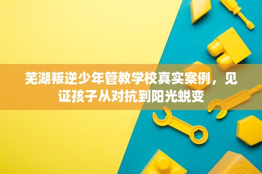 芜湖叛逆少年管教学校真实案例,见证孩子从对抗到阳光蜕变 芜湖叛逆少年管教学校真实案例,见证孩子从对抗到阳光蜕变