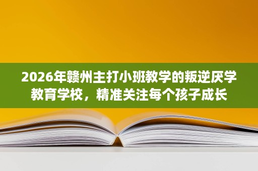 2026年赣州主打小班教学的叛逆厌学教育学校,精准关注每个孩子成长 2026年赣州主打小班教学的叛逆厌学教育学校,精准关注每个孩子成长