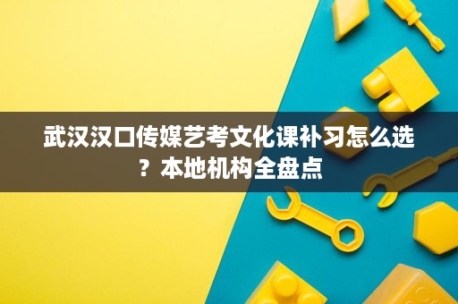 武汉汉口传媒艺考文化课补习怎么选?本地机构全盘点 武汉汉口传媒艺考文化课补习怎么选?本地机构全盘点