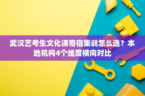 武汉艺考生文化课寄宿集训怎么选?本地机构4个维度横向对比 武汉艺考生文化课寄宿集训怎么选?本地机构4个维度横向对比