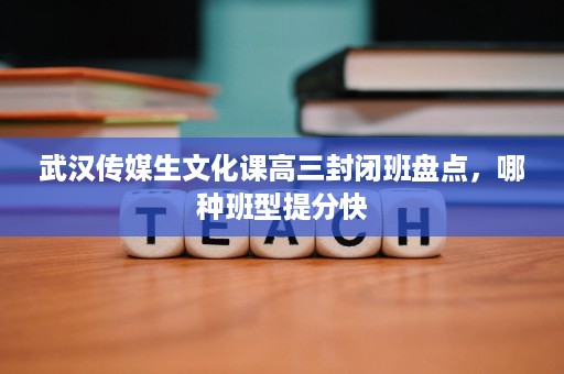 武汉传媒生文化课高三封闭班盘点,哪种班型提分快 武汉传媒生文化课高三封闭班盘点,哪种班型提分快